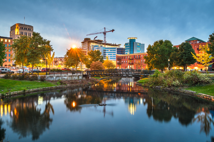 Panoramic Image of Kalamazoo, MI